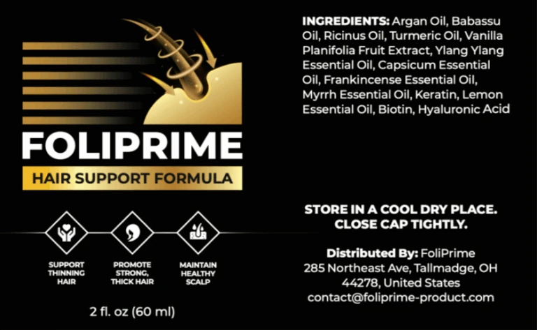 FoliPrime Ingredients